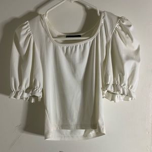 Puff sleeve top